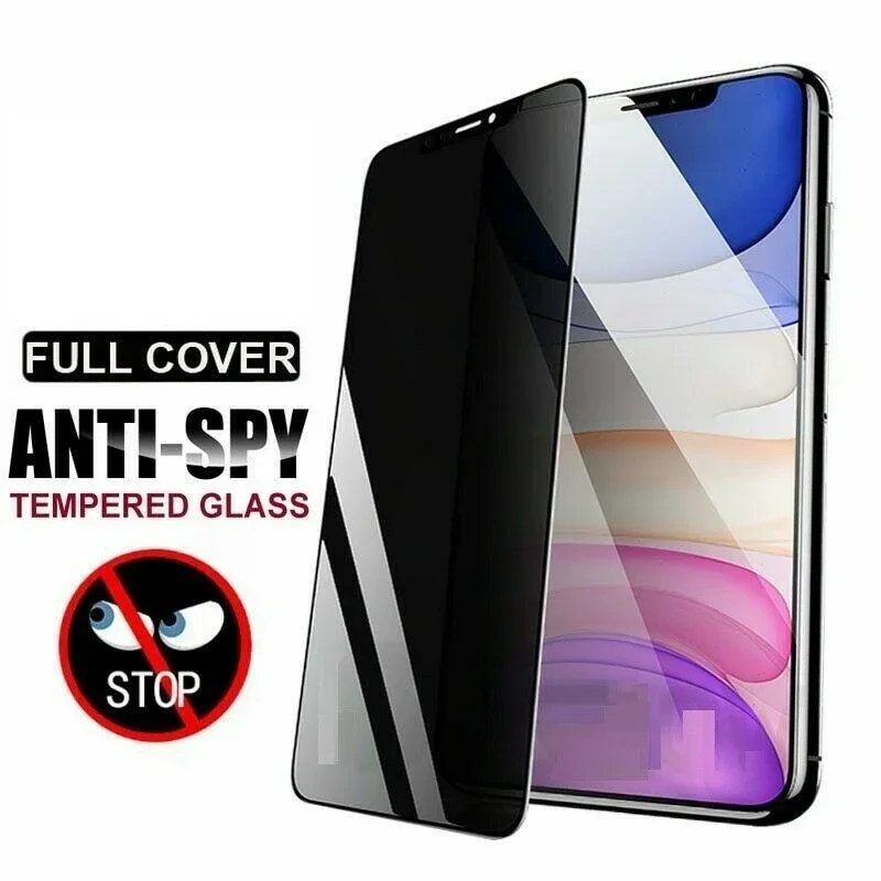 Anti-spy case for umidigi a9 pro 2021 max cover tempered glass screen protector on umidigia9 a 9 9a a9pro a9max  privacy glass