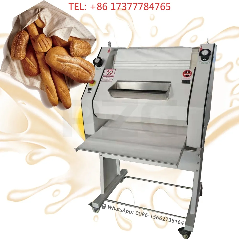 Commercial French Baguette Shaping Machine Bread Toast Forming Machine Dough Moulder French Long Bread Making Machine