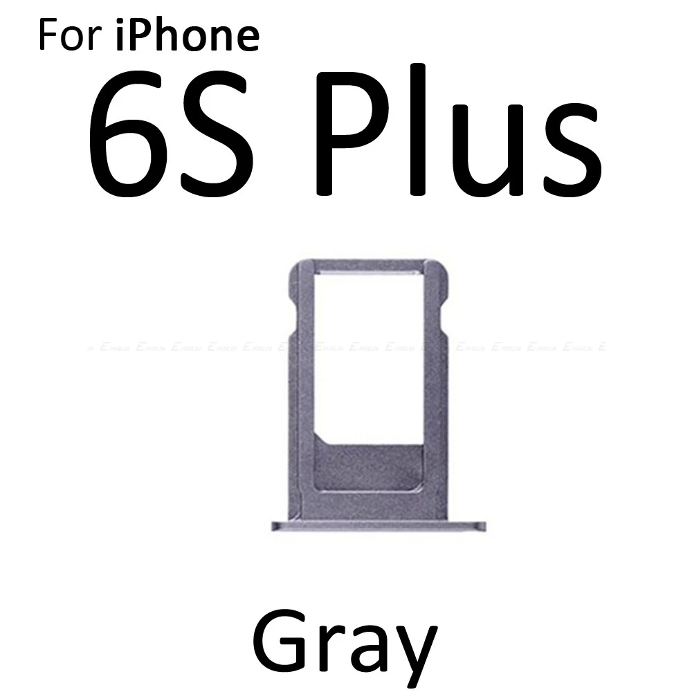 For iPhone 6 6S Plus Sim Card Tray Slot Holder Adapter Repair Parts