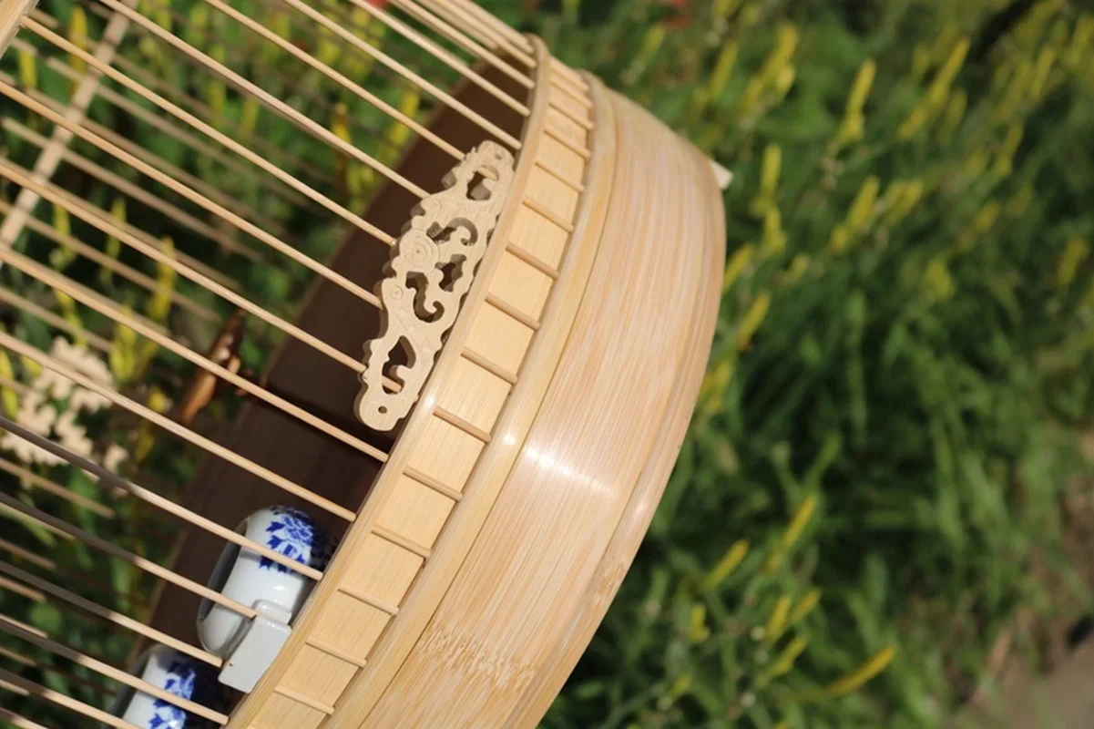 Retro manual Bamboo parrot birdcage Ostrich cage Disassembly Self assembly Pet supplies house outdoor hanging decoration