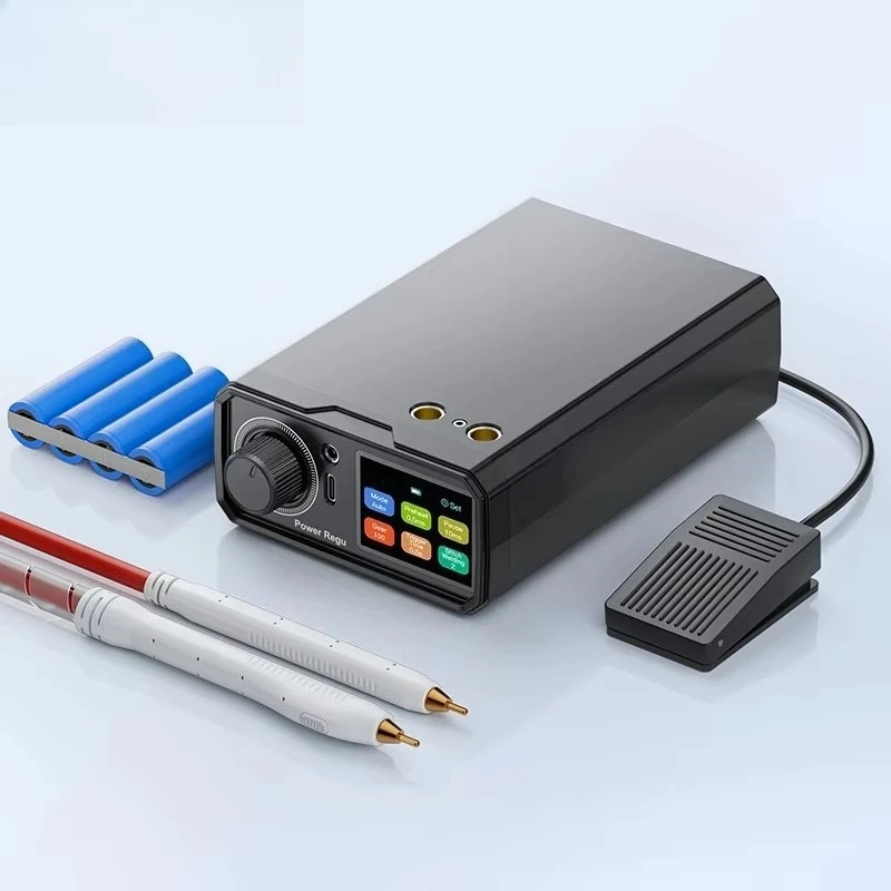 

1650A 13,8 кВт ручной регулируемый сварочный аппарат портативный точечный сварочный аппарат для аккумулятора с педалью