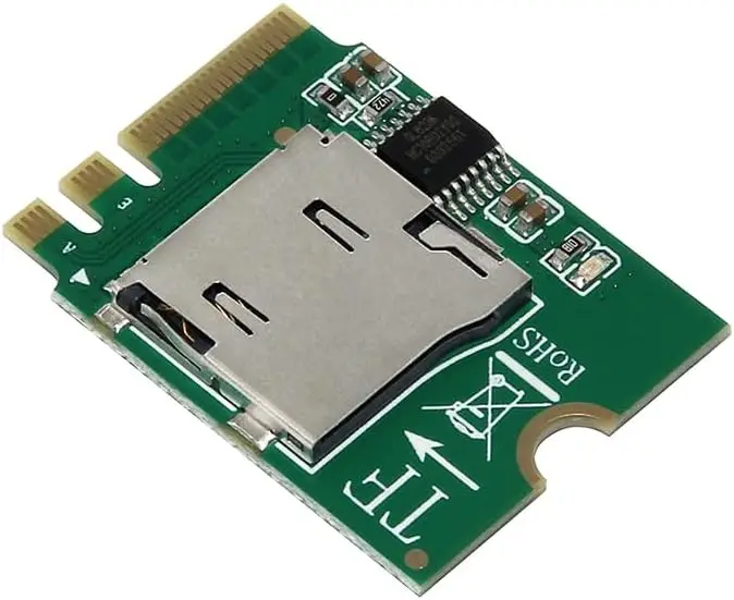 JonISerl NGFF M.2 A/E Key 2230 cables tarjeta de trabajo sin red interfaz Wi-fi a Micro SD TF SDHC TF adaptador compatible con intercambiable en caliente