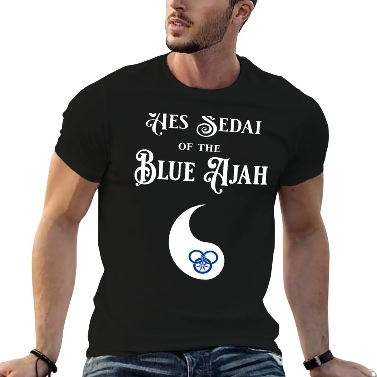 

Aes Sedai of the Blue Ajah T-Shirt anime custom shirt sports fans outfits for men