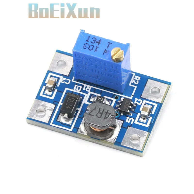 

5Pcs-100pcs SX1308 2-24V to 2-28V 2A DC-DC Step-UP Adjustable Power Module Step Up Boost Converter for DIY Kit