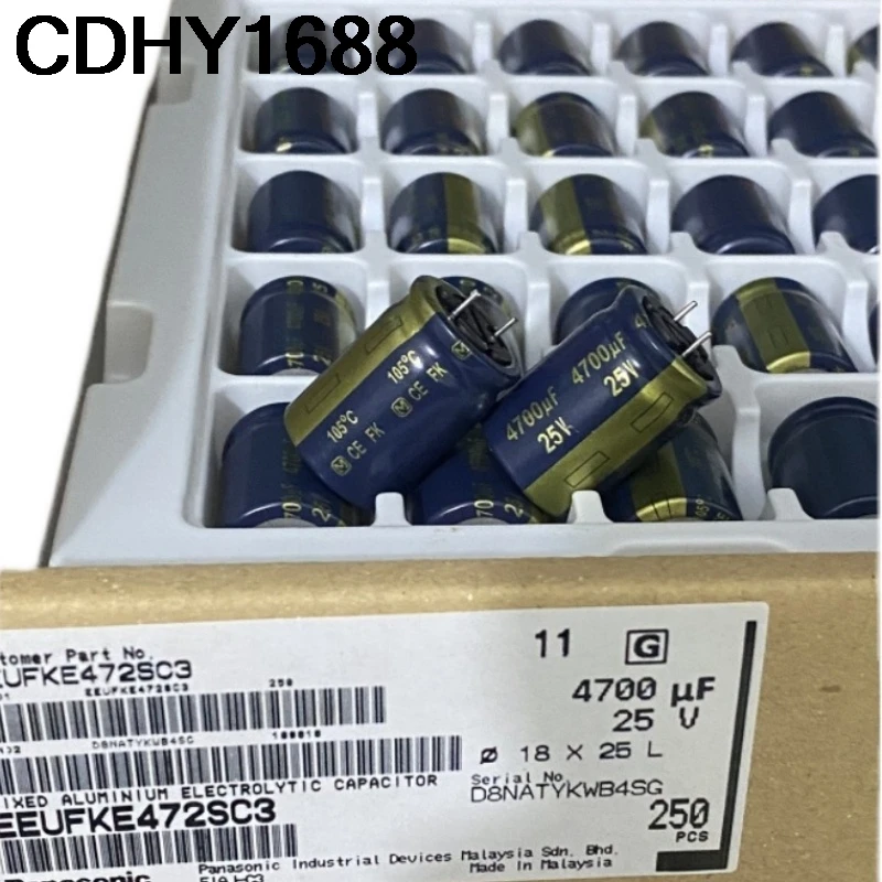 5PCS 4700UF 25V Fev… - image