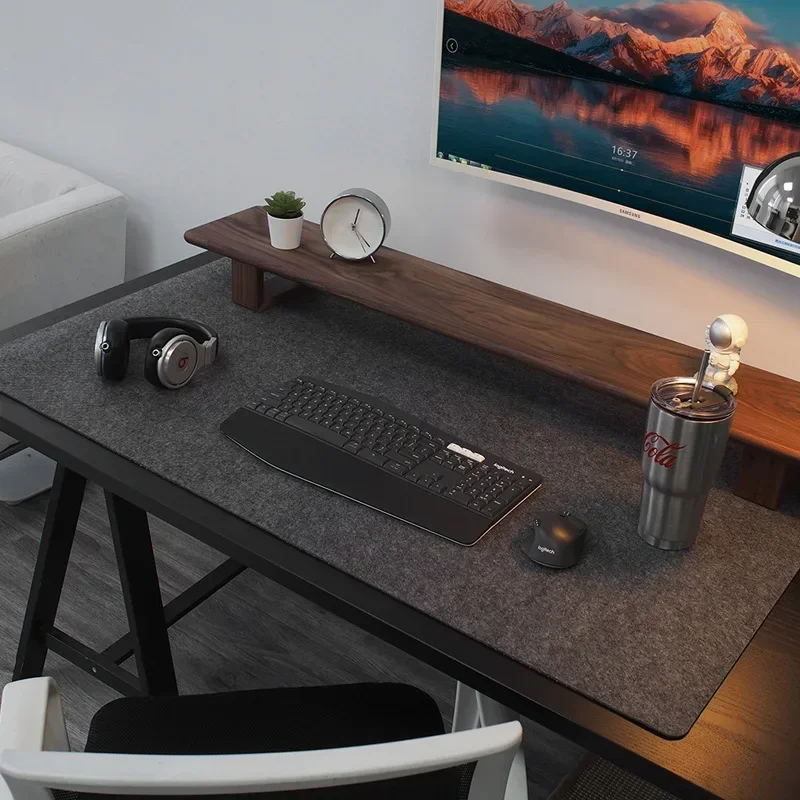 Wool Felt MousePad Office Computer Desk Mat Laptop Cushion Desk Table Keyboard Big Mouse Pad Non-slip Mat Gamer Mousepad Mat