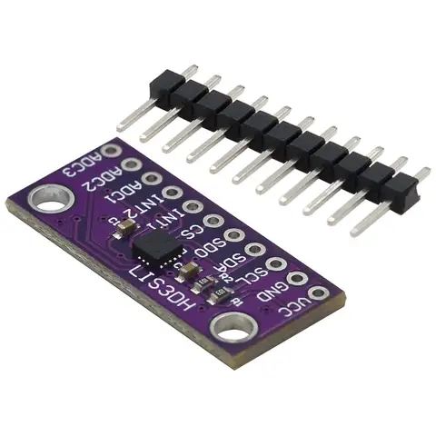 LIS3DSH LIS3DH högupplöst treaxlig accelerometer triaxiell accelerometermodul för Arduino 10 best sales Arduino hydraulcylinder - №10