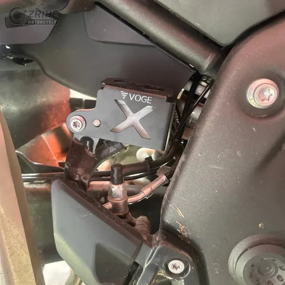 

For VOGE DS525X DS625X AC525X AC525 DSX 625 DSX 525 ACX 525 AC Rear Brake Fluid Reservoir Protector Guard Cover 2023 2024 2025