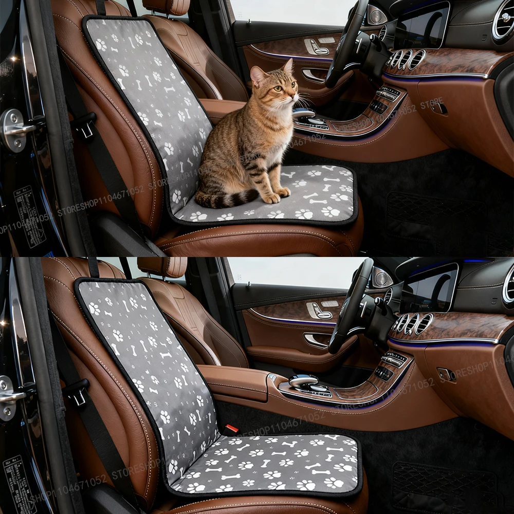 وسادة مقعد للحيوانات الأليفة للسفر في الهواء الطلق من مساعد الطيار وسادة مضادة للحشف لملحقات مرسيدس بنز AMG GLA GLC GLS GLB GLE EQS