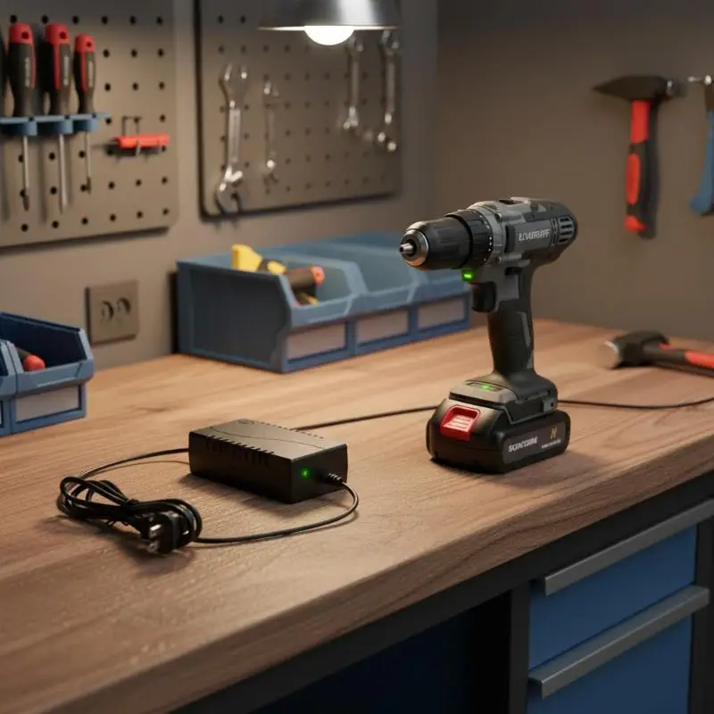 21V Fast Battery Charger Intelligent Overcharge Protection for Cordless Drill Electric Wrench Power Tool Batteries