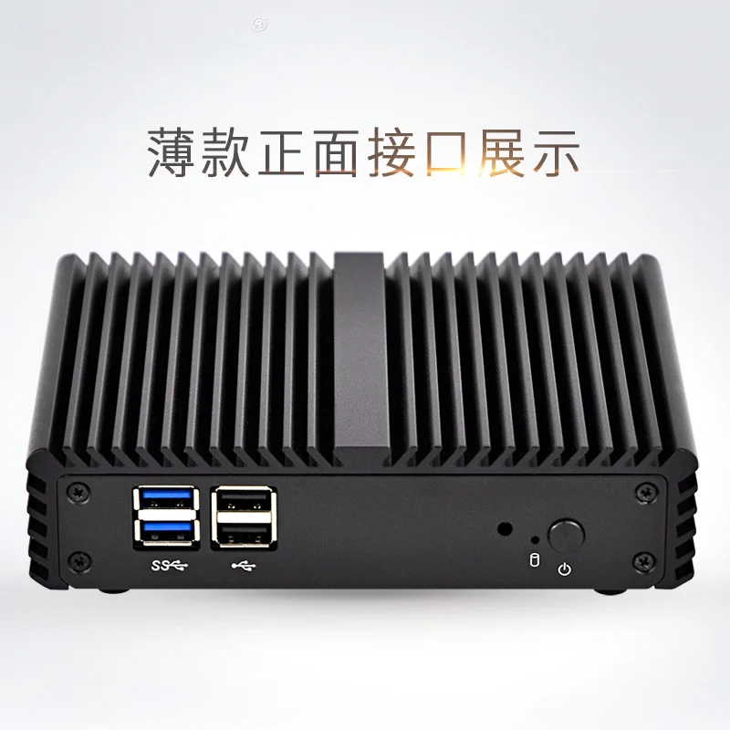 Miniature Industrial Control Computer, Dual HDMI Dual Network Interface Card N3150 N3160 J3160 Infrared SIM Computer Q150S