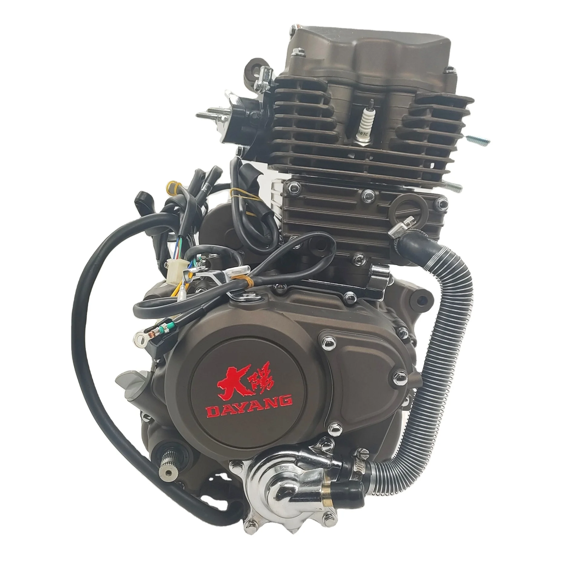 

CG175cc Cool with the pump DAYANG LIFAN Motorcycle Engine Assembly Single Cylinder Four Stroke Style China CCC Origin Type