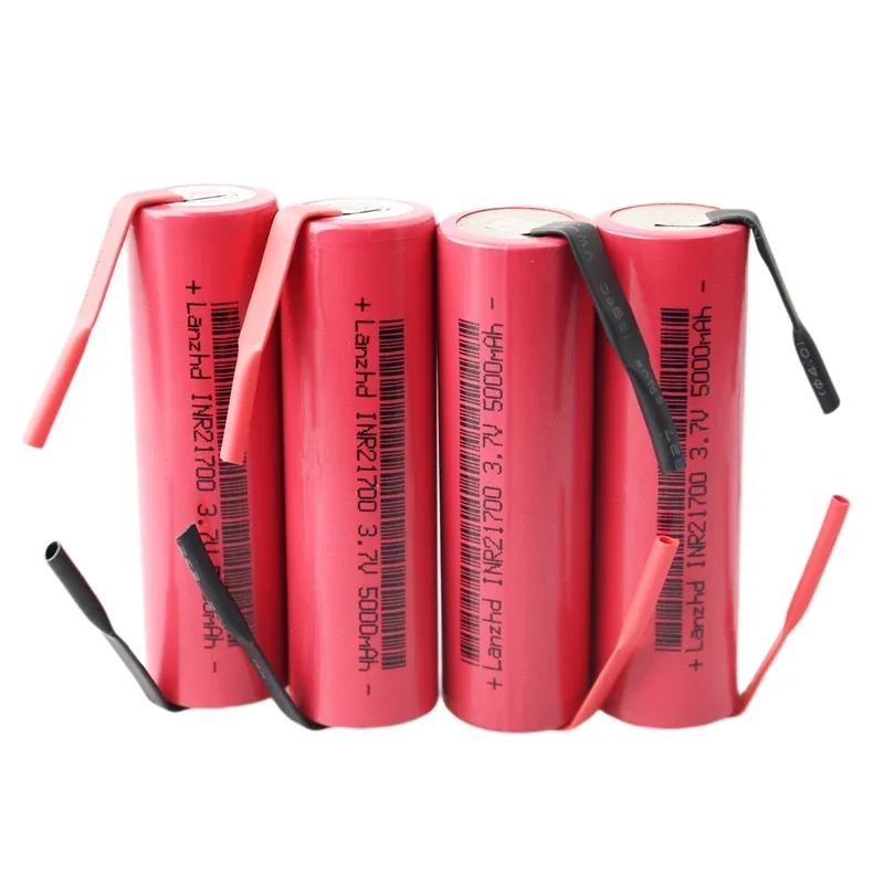 8-24PCS  3.7V 21700 battery DIY 5000mah 5C lithium  battery for tools Toy flashlight scooter LED lamp batteries