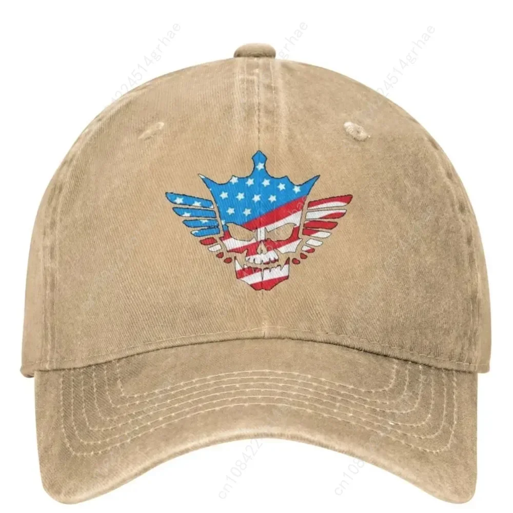 Cody Rhodes Skull Casual Baseball Cap Spring Wrestling Sport Trucker Hat Hiking Fishing Cap Men Adult y2k Cool Baseball Caps