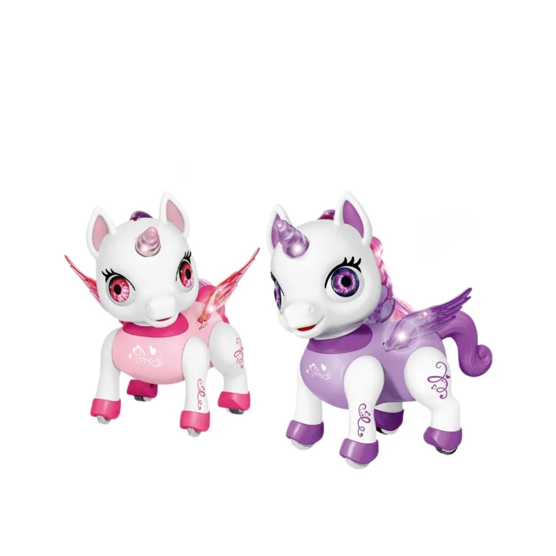 Unicorn Smart Animal Remote Control Animal Toy Dance Rechargeable Simulation Children'S Remote Control Toy Birthday Gift