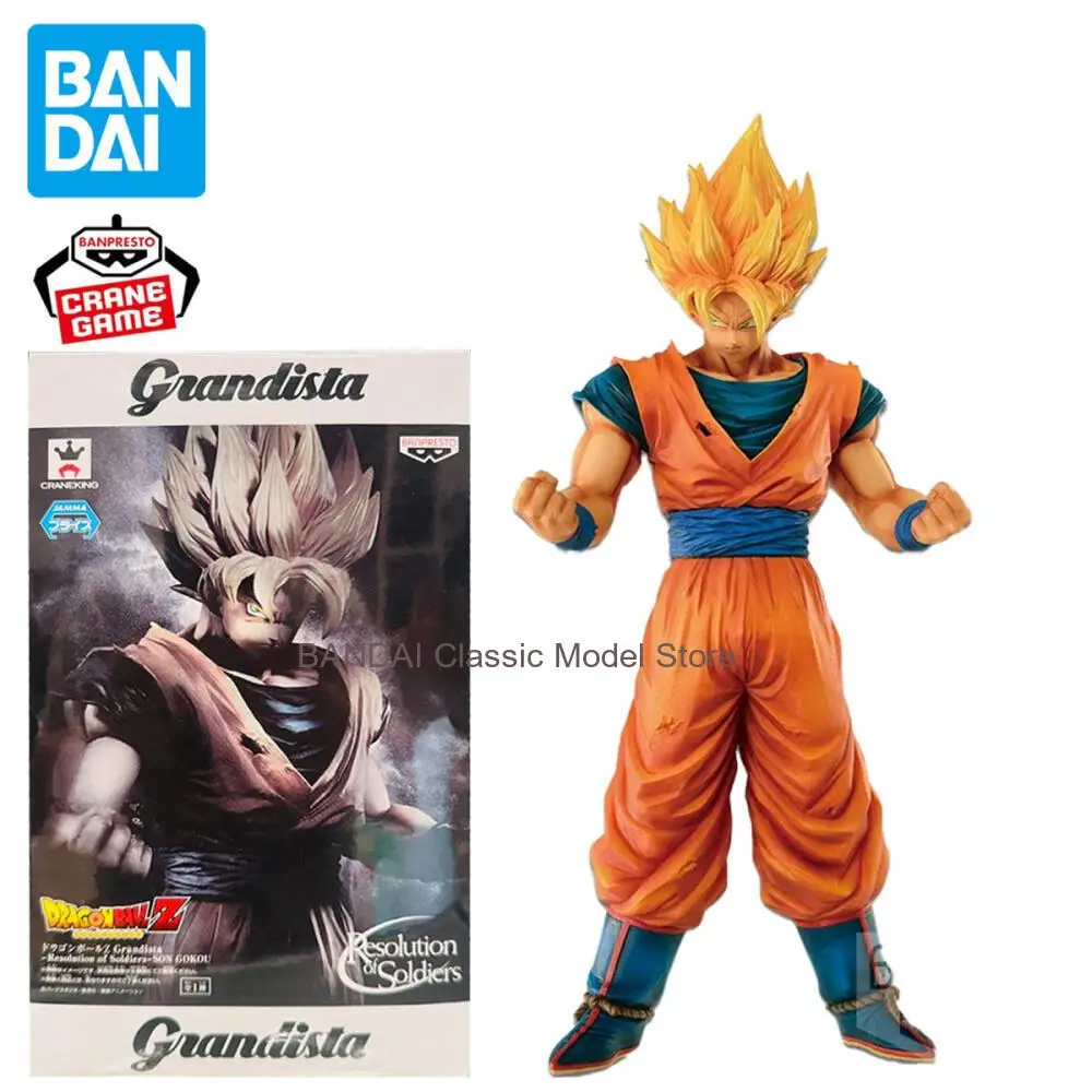 

В наличии: Коллекционная фигурка Bandai Dragon Ball Z Banpresto Grandista Сон Гоку Супер Сайян 25 см, модель аниме-персонажа