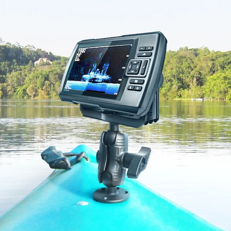 

2.25"Ball Fish Finder Mount,Marine Electronic Mount, Universal Mounting Plate with 2.25'' /57mm /D Size Ball