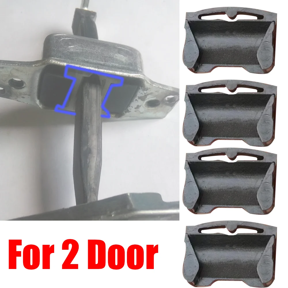 4X For Toyota RAV4 XA10 XA20 XA30 XA40 XA50 1994 -2024 Car Door Check Strap (Check Assy) Repair Kit Stopper Damping Clip New