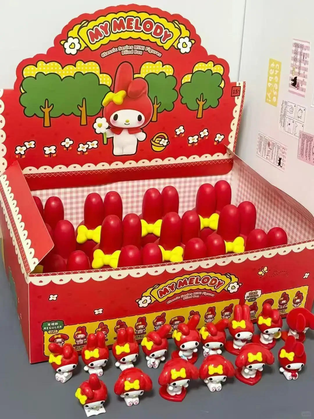 

TOPTOY Authentic My Melody Classic Series Mini Blind Box Cute Mini Figurines Desktop Ornaments Collectible Dolls Gift For Girls