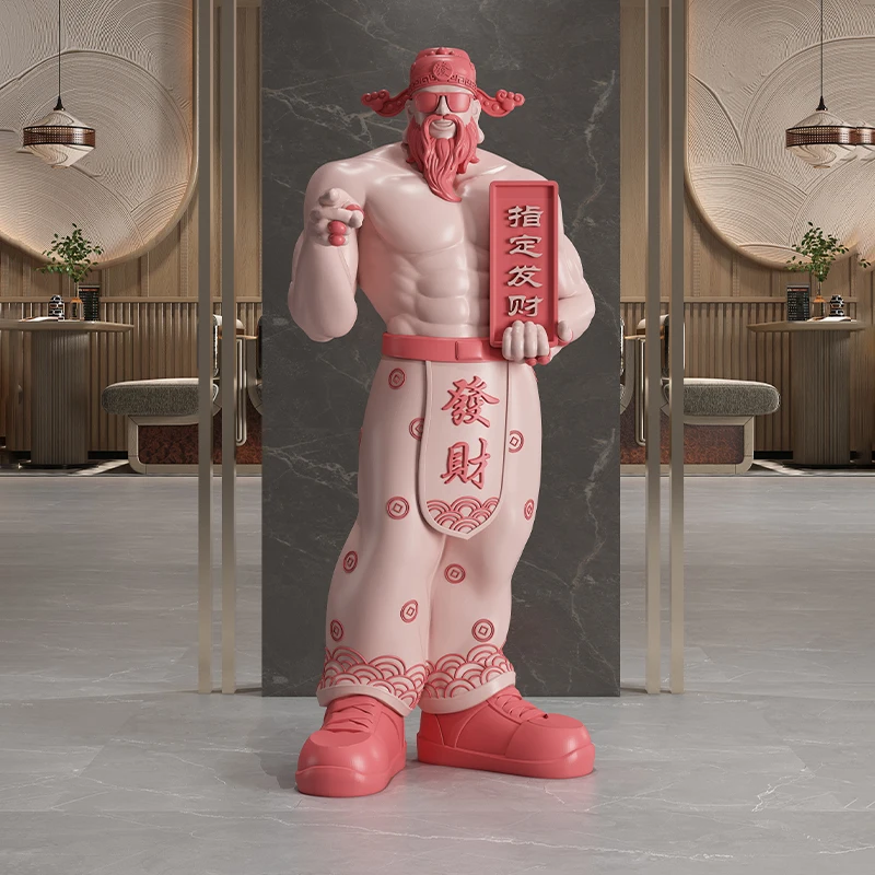 

Large ornament store, high-end housewarming for household living room decoration at the entrance of the company