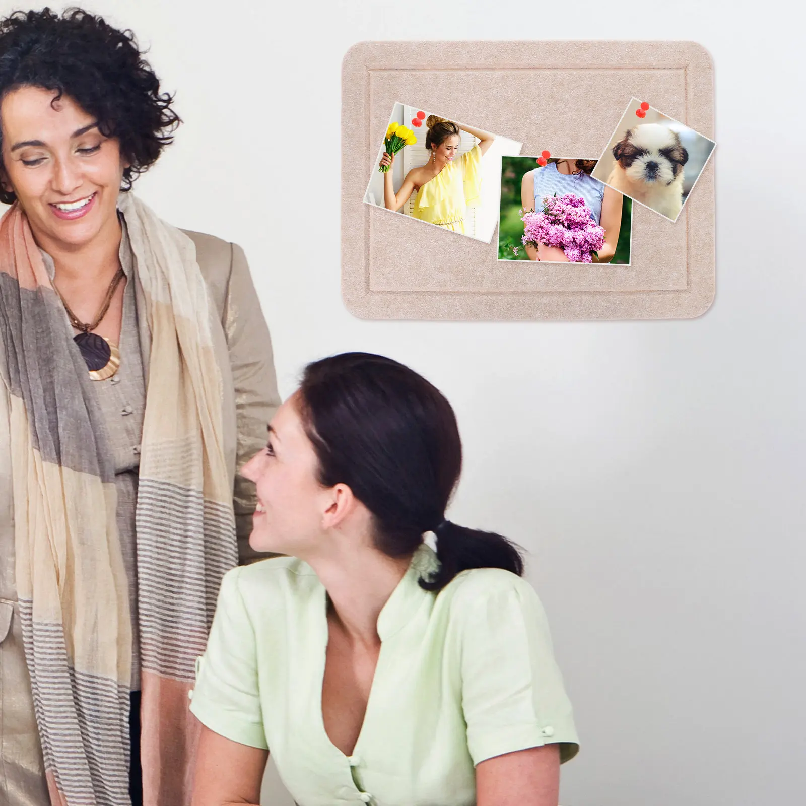 Felt Bulletin Board for Wall Decor Multi-Use Message Organizer Home Office Classroom Display Board Pinboard Bulletin Boards