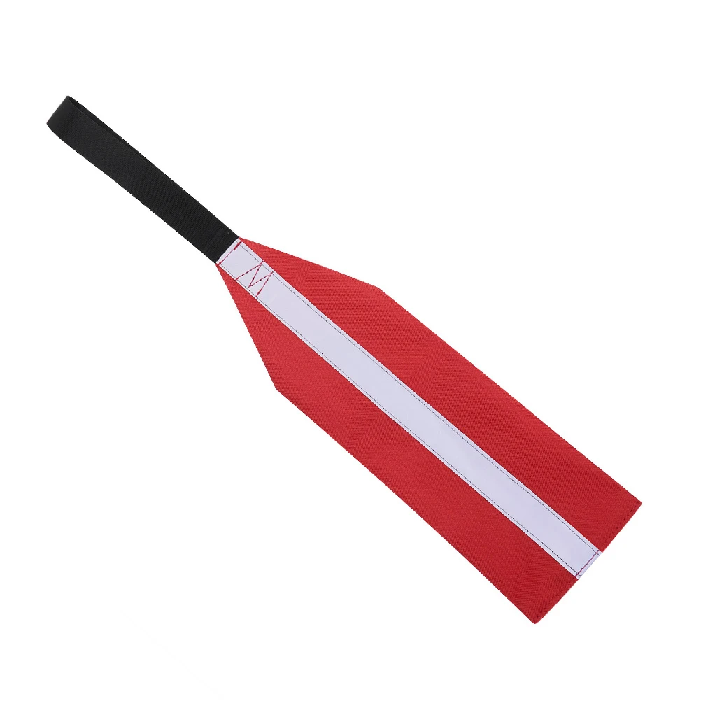 

1pc Kayak Towing Flag Oxford Cloth Safety Flag Durable Lightweight Travel Accessory For Boats Canoes Sup Warning Signal Outdoor