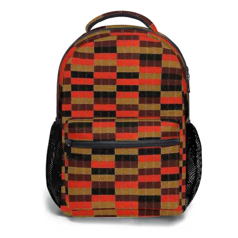 새로운 패션 지하 지구 라인 원형 라인 좌석 패턴, D78 모케트 D 주식 패턴, 학교 가방 인쇄 배낭, 17 인치