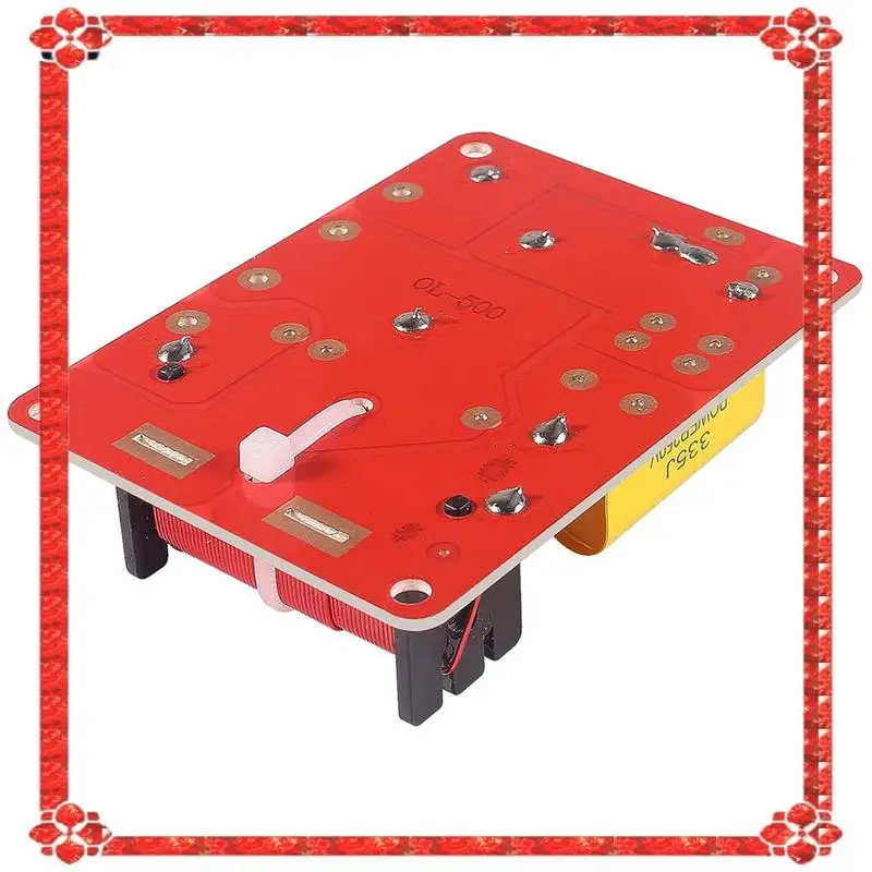 Système de haut-parleurs bidirectionnels, 3 pièces, livraison en 24 heures, filtres croisés Audio, distributeur de fréquence en plastique rouge 130W