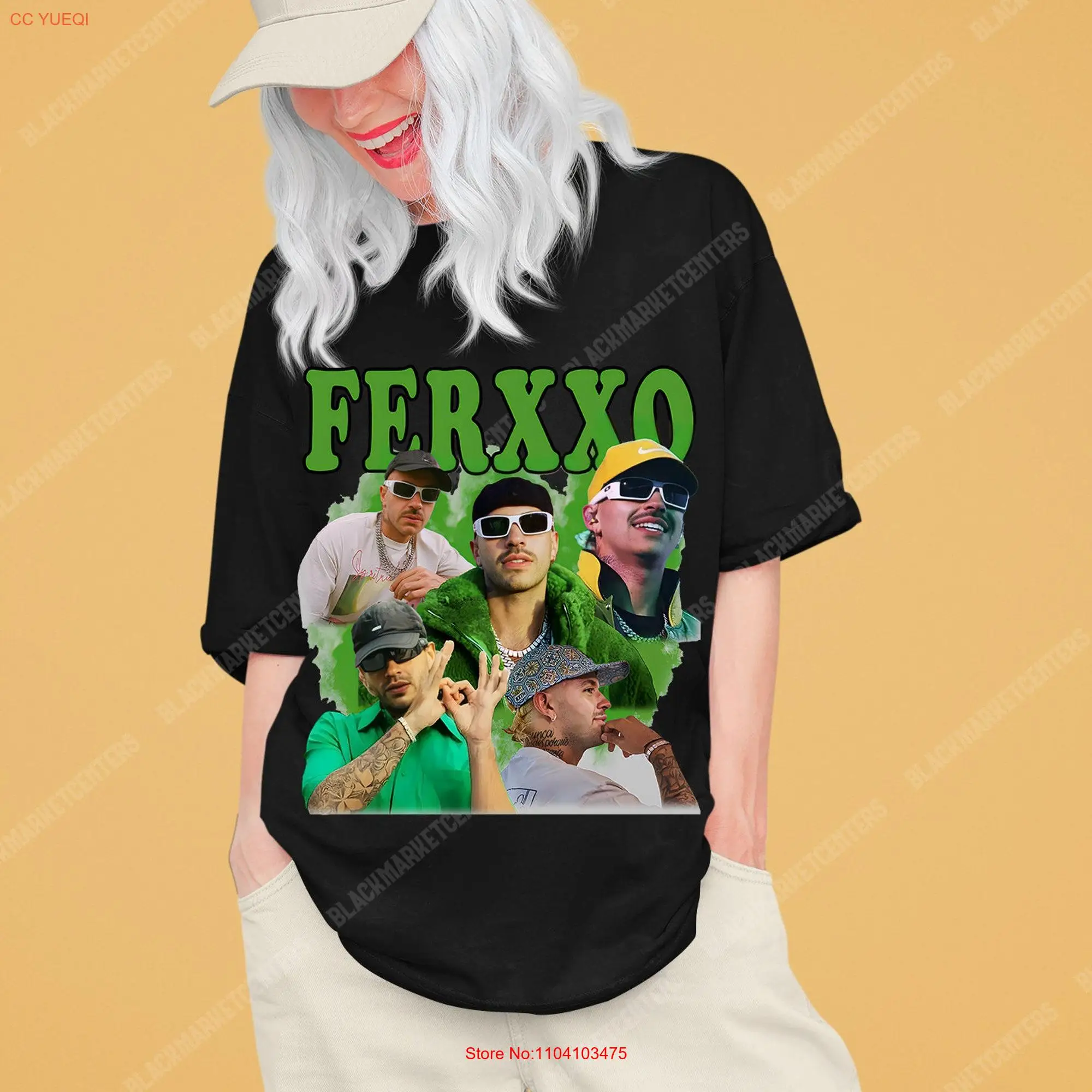 Feid Ferxxo Hiphop RnB Rapper Singer Homage T Shirt Oversized Clothing hoodie sweat hd design quality