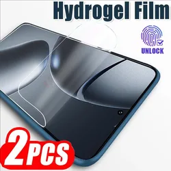 Silicone Flexible Hydrogel Soft Film For Xiaomi 14T 13T 12T Pro Screen Protector Poco F7 Ultra F6 F5 F3 X6 Neo X5 X3 Nfc Film