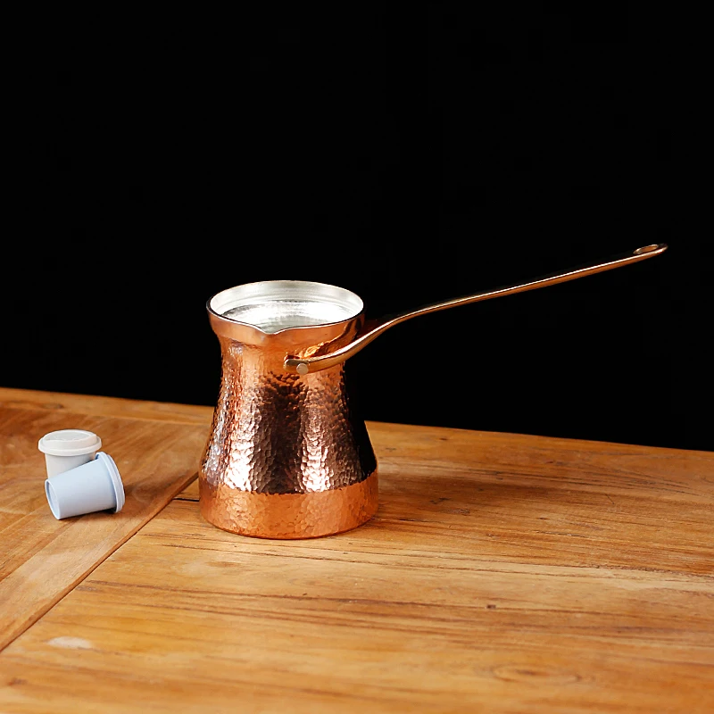 

Yulon Full Handmade Sle Coffee Pot Copper Tea Kettle Scandinavian Sle Beverage Utensils Handmade Pure Copper Pour over