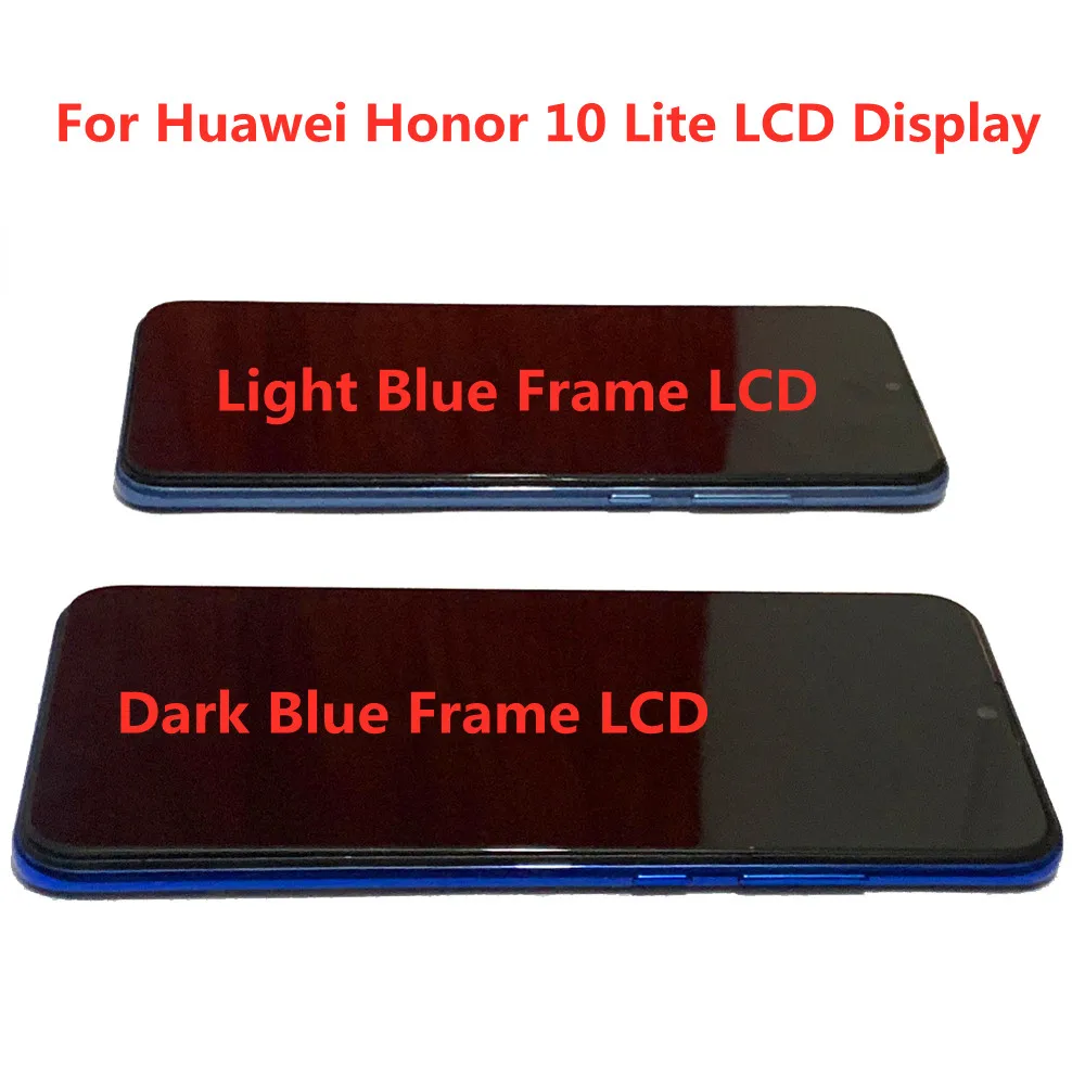 Test Lcd For Huawei Honor 10 Lite Display Touch Screen with Frame Wholesale Screen Display For honor 10i Lcd HRY-LX1 HRY-LX2