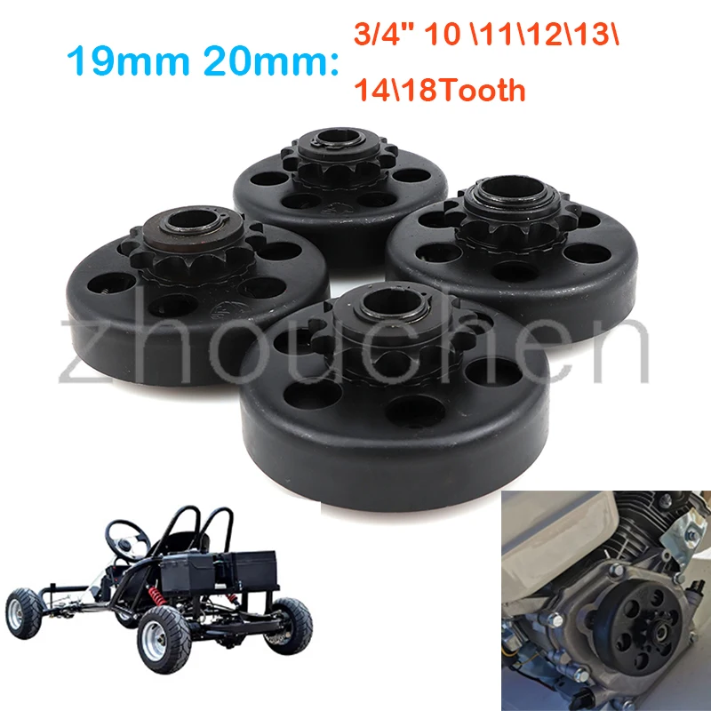 19mm 20mm GO Kart Fun Centrifugal Automatic Clutch 3/4\