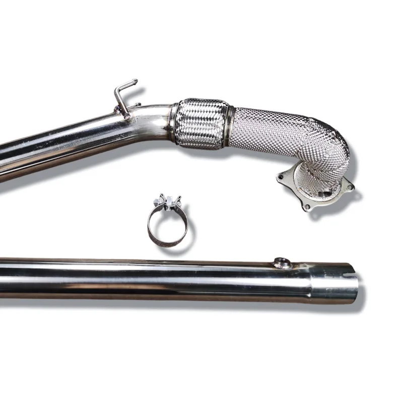 مناسبة للمصنعين توريد أنابيب عادم السيارة المعدلة المصنوعة من الفولاذ المقاوم للصدأ، مخصصة لنماذج Golf 6 GTI