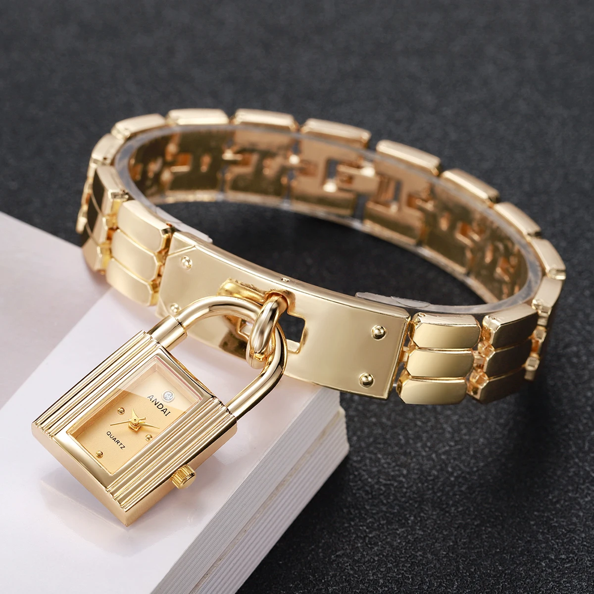 Unieke slotvormige hanger dame - Jewelry Watches Gold recensie en prijs