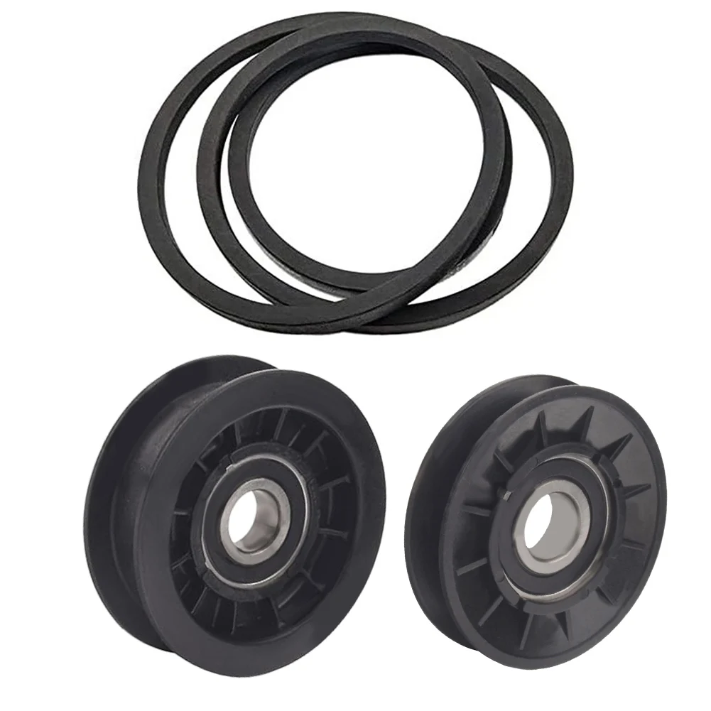 

Replace GX20006 GX20286 GX20287 Idler Pulley Drive Belt Kit For 1760097 AM103019 89 Inches Belt Lawn Mower Parts