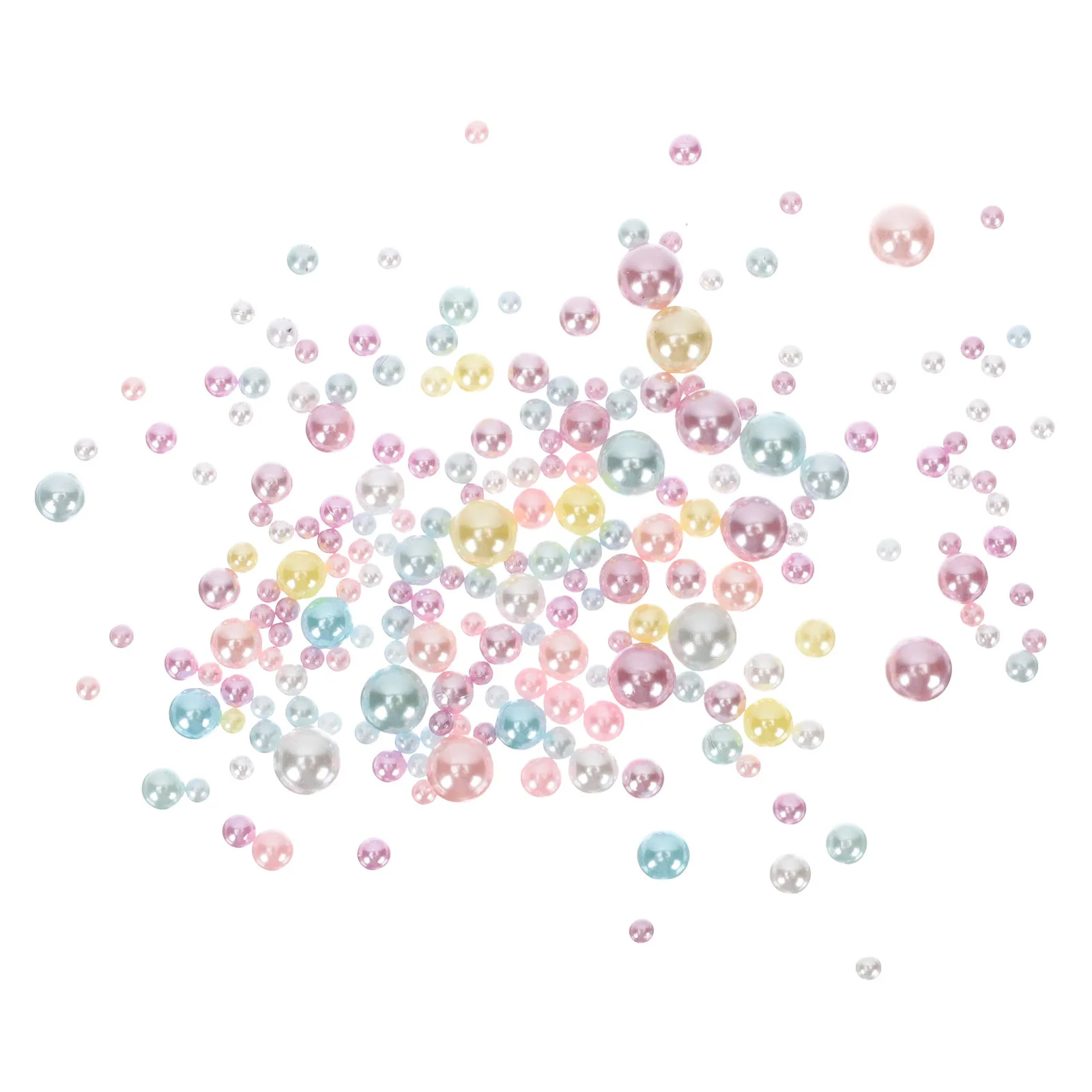 400 Uds. Florero de perlas flotante, decoración sin agujeros, arreglo de flores DIY, suministros para manualidades, perfecto para centros de mesa, regalos hechos a mano