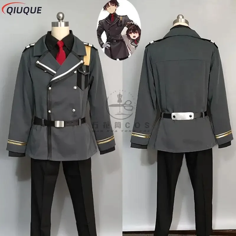 

New Halloween Cosplay Anime 86 Eighty Six Shinel Nozen Cosplay Costume Wig Game Suit Uniform Halloween Party Outfit