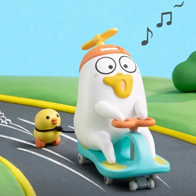 

POP MART Duckyo Never Grows Up Series слепая коробка игрушки Kawaii аниме фигурка-сюрприз Mystery Box куклы подарок для девочек