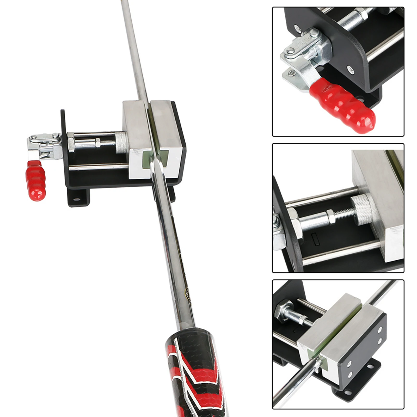 Golf Club Regrip Vise Golf Vise Clamp Portable Durable Simple Golf Shaft Clamp Gripping Vise for Sports Beginner Accessories