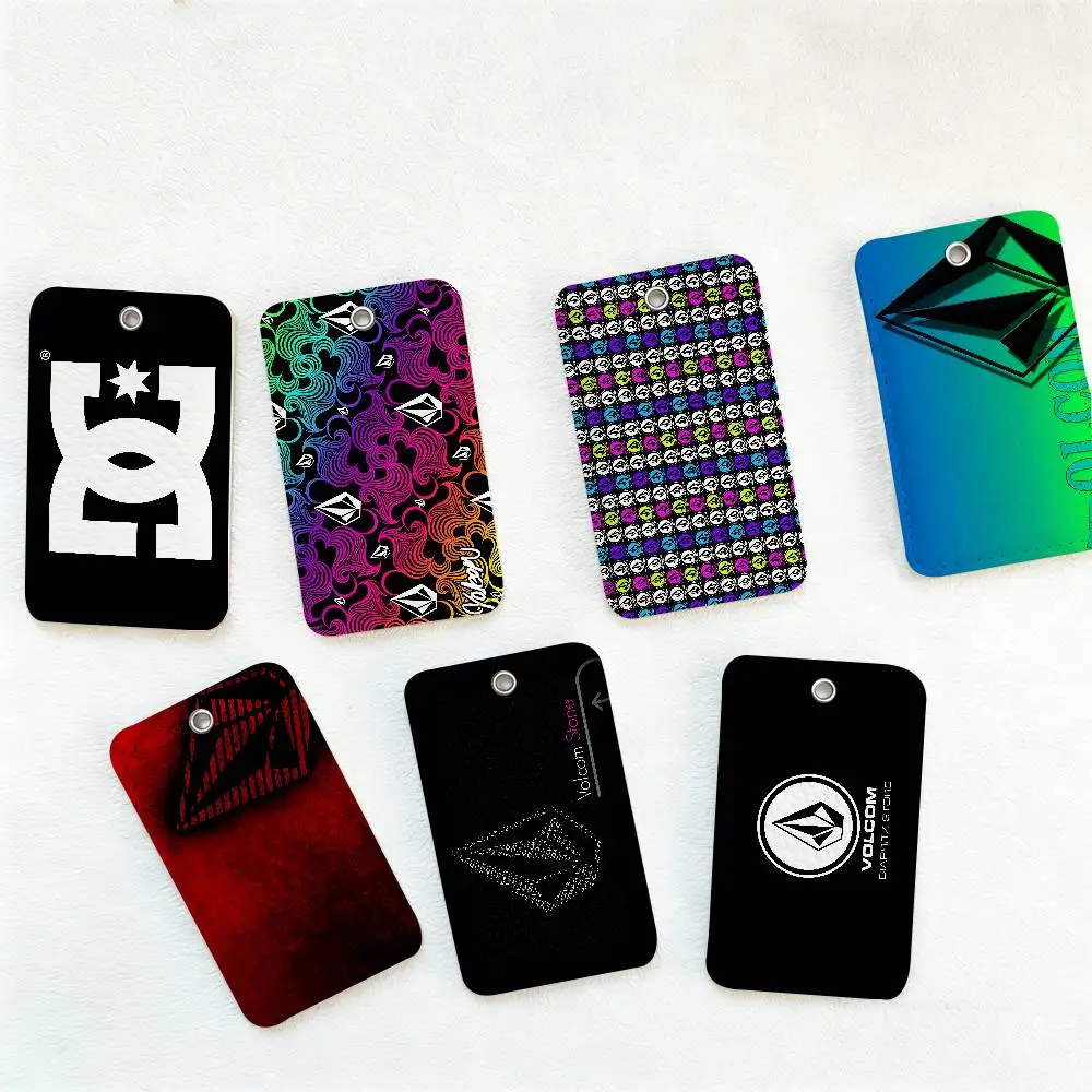 Volcom Cute Cartoon Inteated Elevator Card Acc Control Card Keychain Protective Cover Gift Keychain