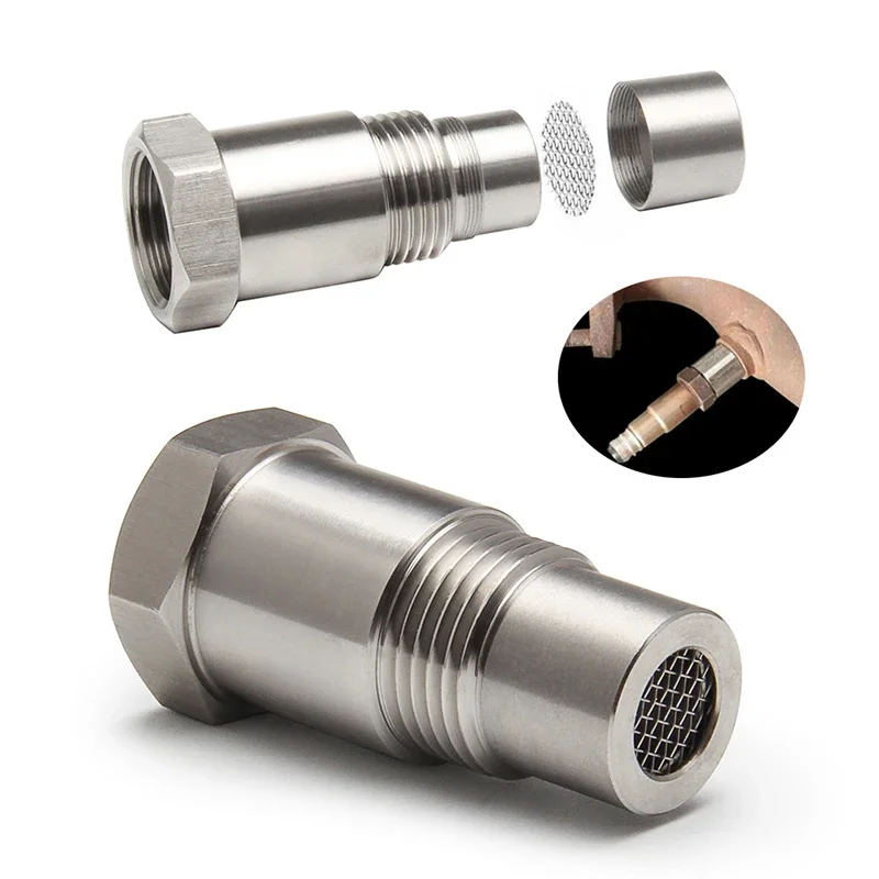 

Проставка-адаптер для датчика кислорода O2, устраняющая ошибку в системе контроля двигателя (Check Engine Light), для каталитического нейтрализатора. Простая конструкция, превосходный материал.