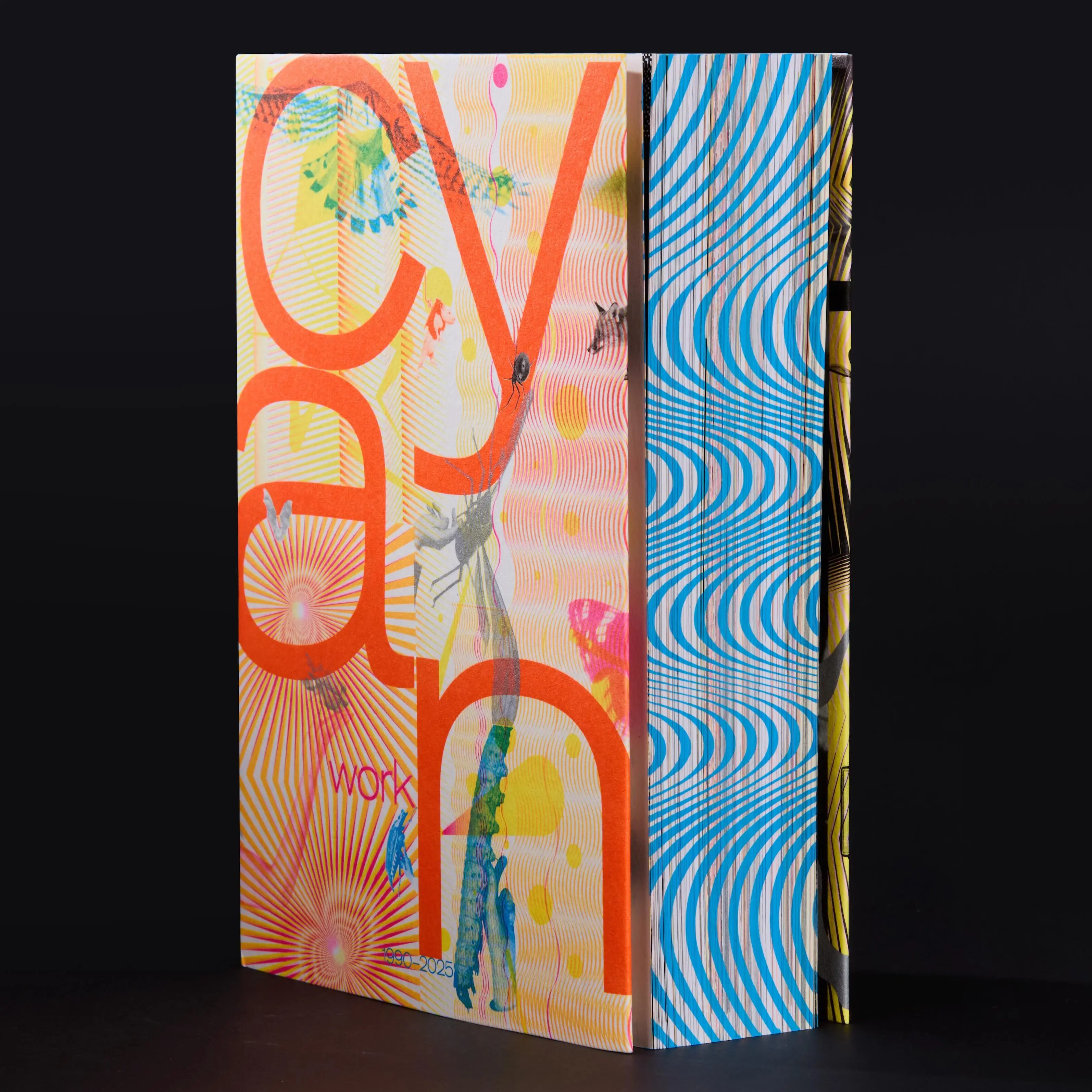 

Cyan. Work 1990-2025, Graphic Design Monograph, Posters Books Magazines, Hesign Publishing, 784p, English