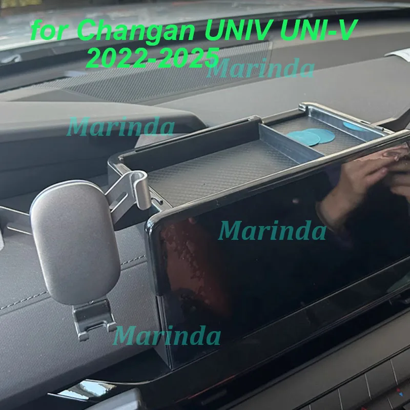 

Car Behind Screen Storage Box for Changan UNIV UNI-V 2022-2025 Dashboard ETC abs Box Mobile Phone Stand Interior Accessories