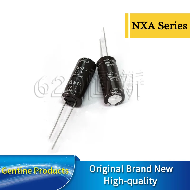 

10 шт. 35V1000UF NXA 10X25 NXA35VB1000M10*25 оригинальный SAMYOUNG алюминиевый электролитический конденсатор высокая частота с низким сопротивлением