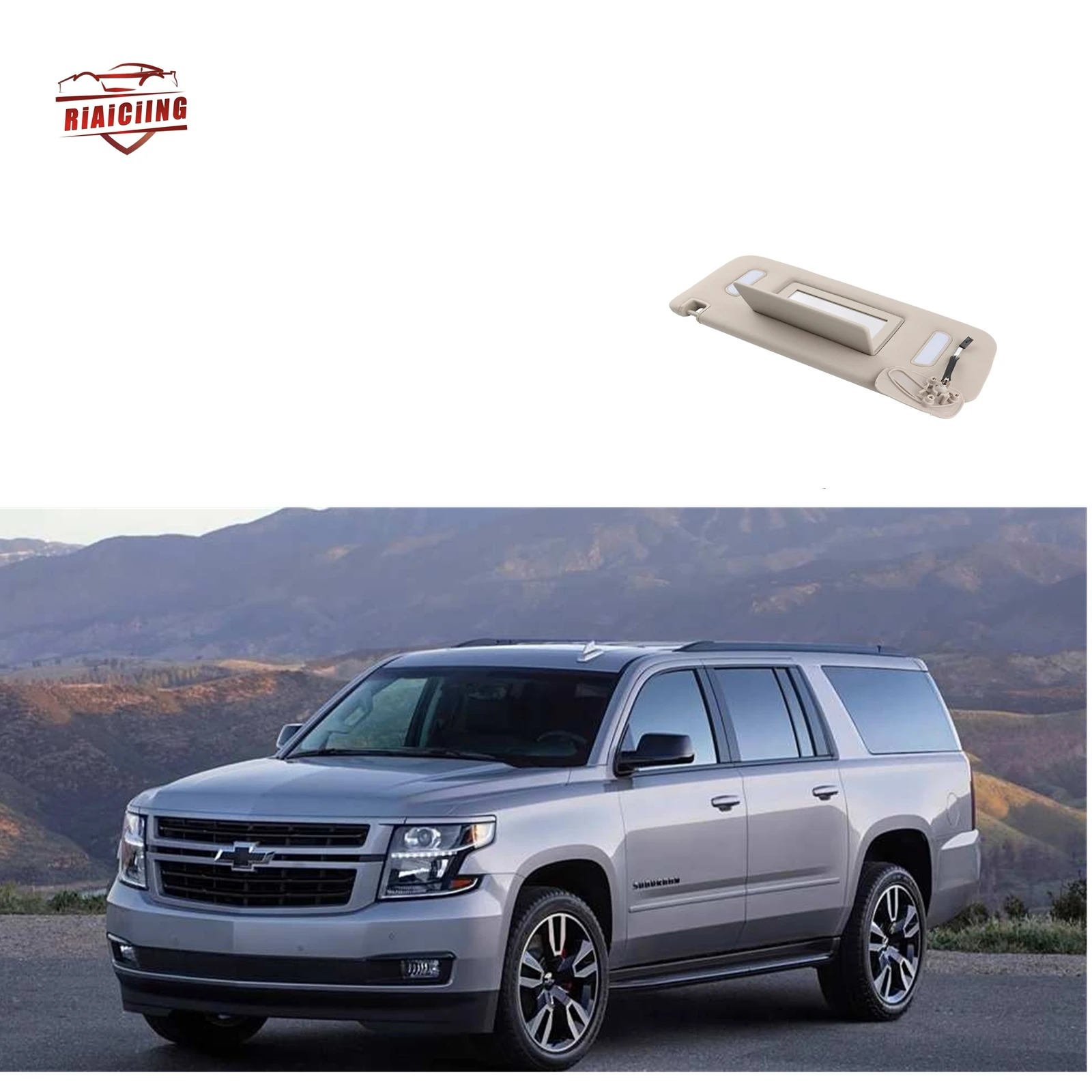 

Левые и правые солнцезащитные козырьки для Chevy Suburban 1500/2500, Avalanche, Tahoe и GMC Sierra, Yukon XL 2007-2014 гг.