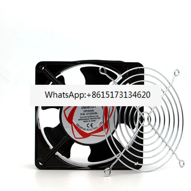 

3PCS 12038 Cooling Fan 220V DP200A 2123HSL Cabinet Smoke Exhaust AC Fan 12CM
