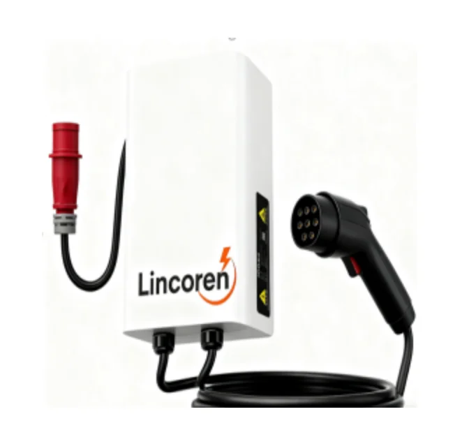 Lincoren Portable High Voltage 3kW DC Fast Charger Step-Down Charging SiC Tech OBC IP67 94% Efficiency Air Cooling For Car