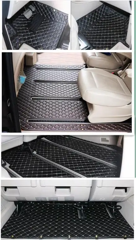 

Полный комплект ковриков, специальные автомобильные коврики на заказ для Mercedes Benz EQV 300 2026-2020, 6-местные водонепроницаемые коврики для EQV300 2024