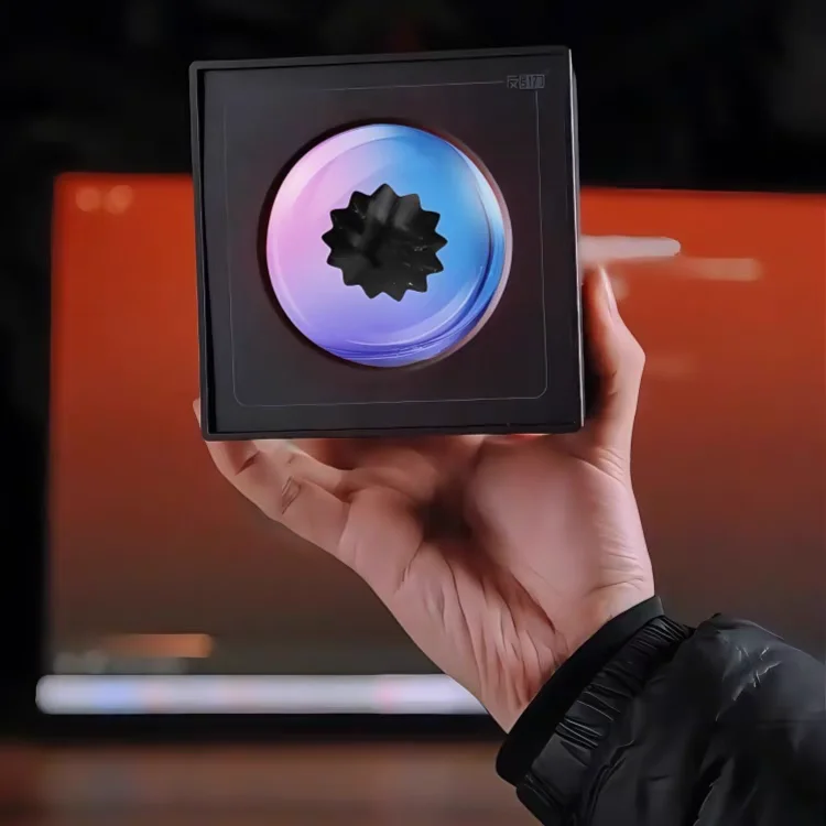 New Magnetic Fluid Music Rhythm Light, 5 Colors, Desktop Atmosphere Companion, Creative Gift, Girlfriend Birthday Gift